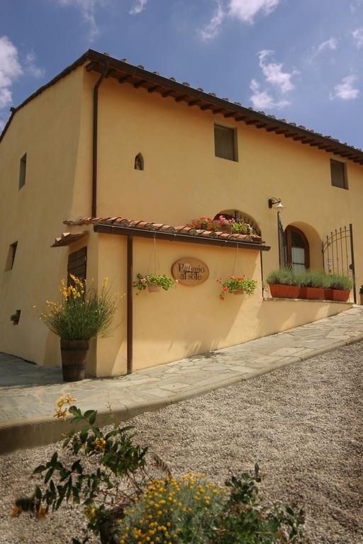 Отель Agriturismo Poggio Al Sole Фьезоле Экстерьер фото